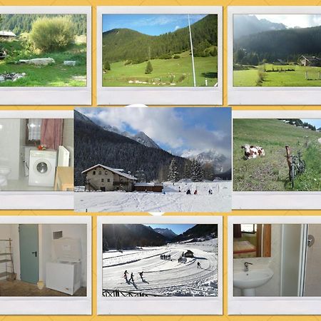 Chalet Rustico Bertolini Per Gruppi! Villa Vermiglio Buitenkant foto