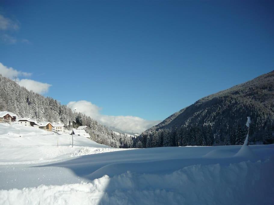 Chalet Rustico Bertolini Per Gruppi! Villa Vermiglio Buitenkant foto