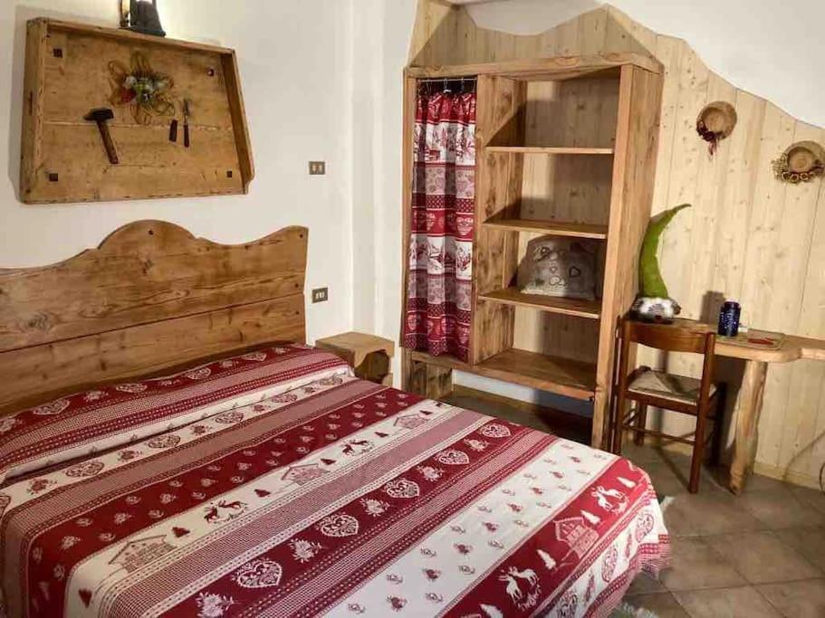 Chalet Rustico Bertolini Per Gruppi! Villa Vermiglio Buitenkant foto