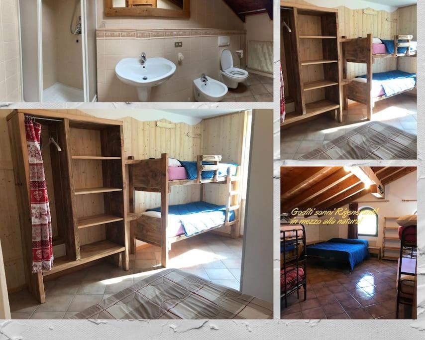 Chalet Rustico Bertolini Per Gruppi! Villa Vermiglio Buitenkant foto