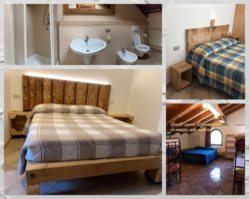 Chalet Rustico Bertolini Per Gruppi! Villa Vermiglio Buitenkant foto