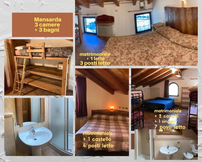 Chalet Rustico Bertolini Per Gruppi! Villa Vermiglio Buitenkant foto