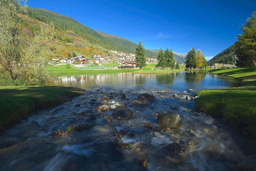 Chalet Rustico Bertolini Per Gruppi! Villa Vermiglio Buitenkant foto